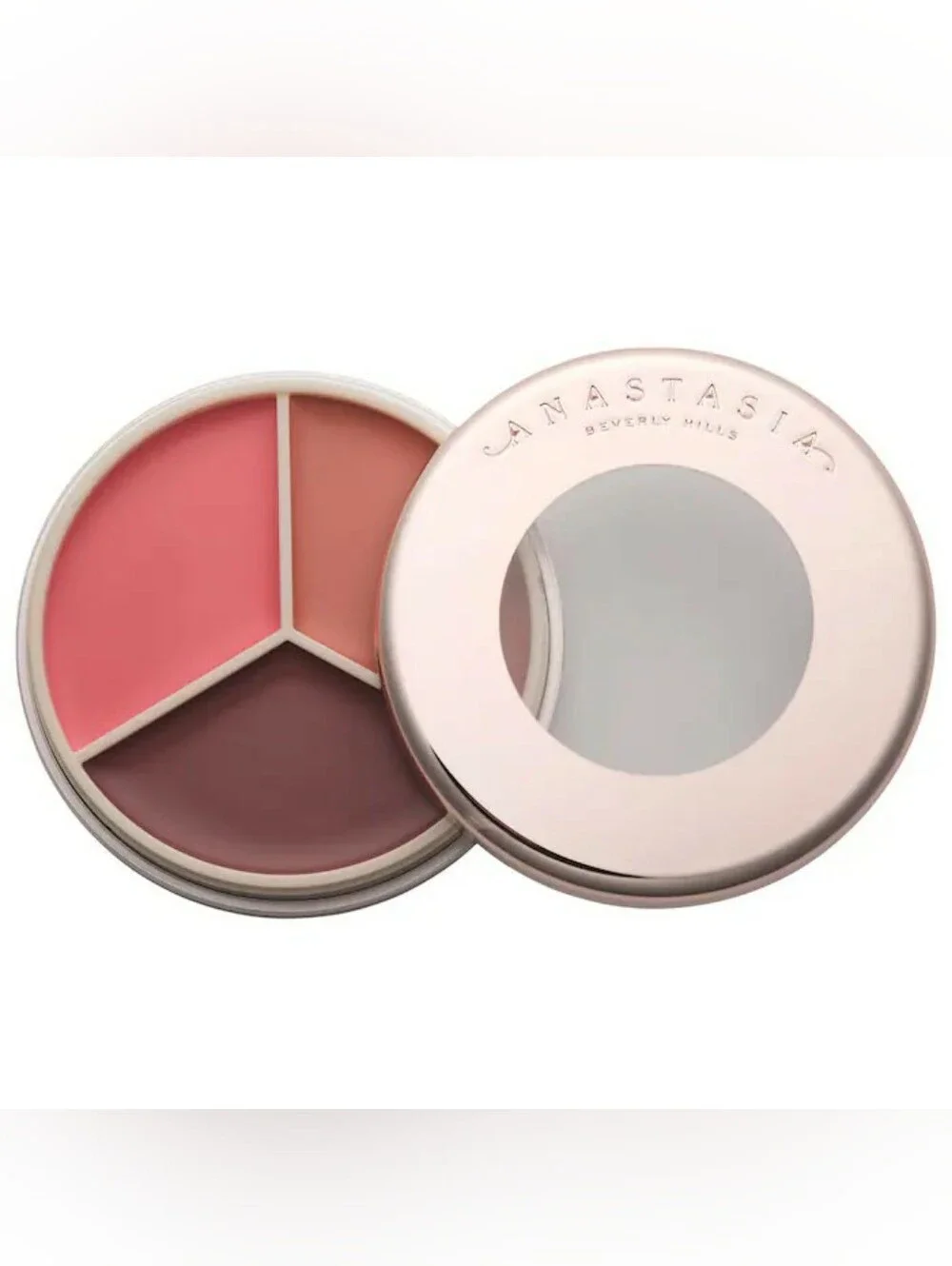 🍑Face Need🍑BNIB Anastasia Fullsize PEACH Magic Touch Cream Blush Trio!$38Ret!!